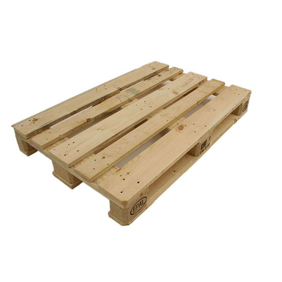 Euro-Palette aus Holz 1.200x800 mm