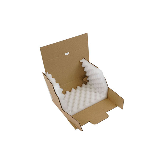 Schiebeschachtel mit Noppenschaum 195x128x52/25 mm